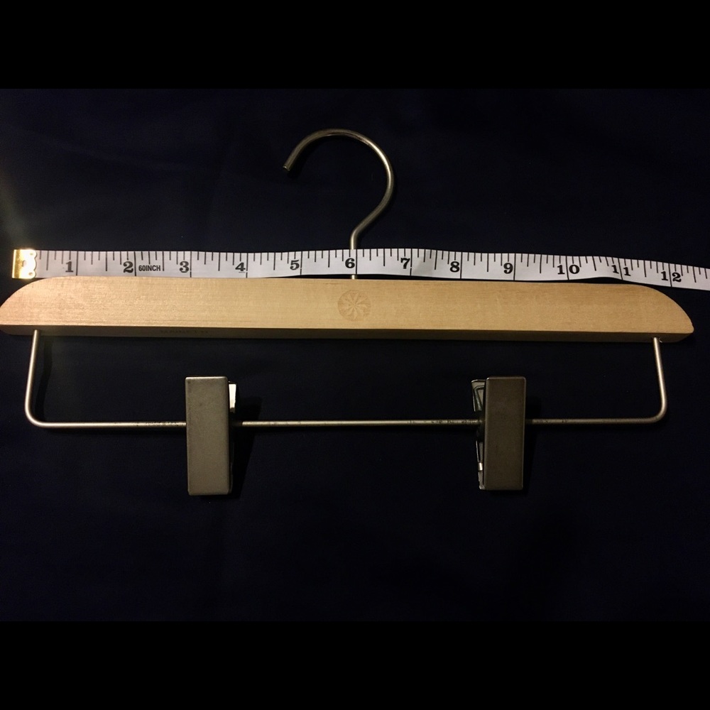 *24 for $15 Athleta Logo Wooden Hangers - Picture 8 of 16